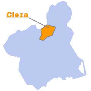 Mapa de situaci�n de Cieza (Abre en ventana nueva)
