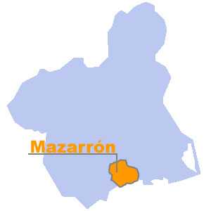 Mapa de situaci�n de Mazarr�n (Abre en ventana nueva)