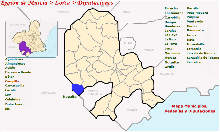 Situaci�n de Nogalte